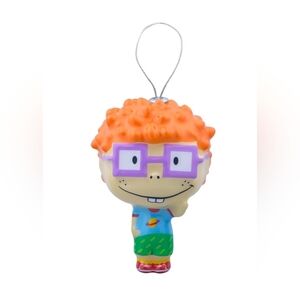 The Rugrats Chuckie Decoupage Christmas Ornament, 4" Tall, Plastic, By Ruz